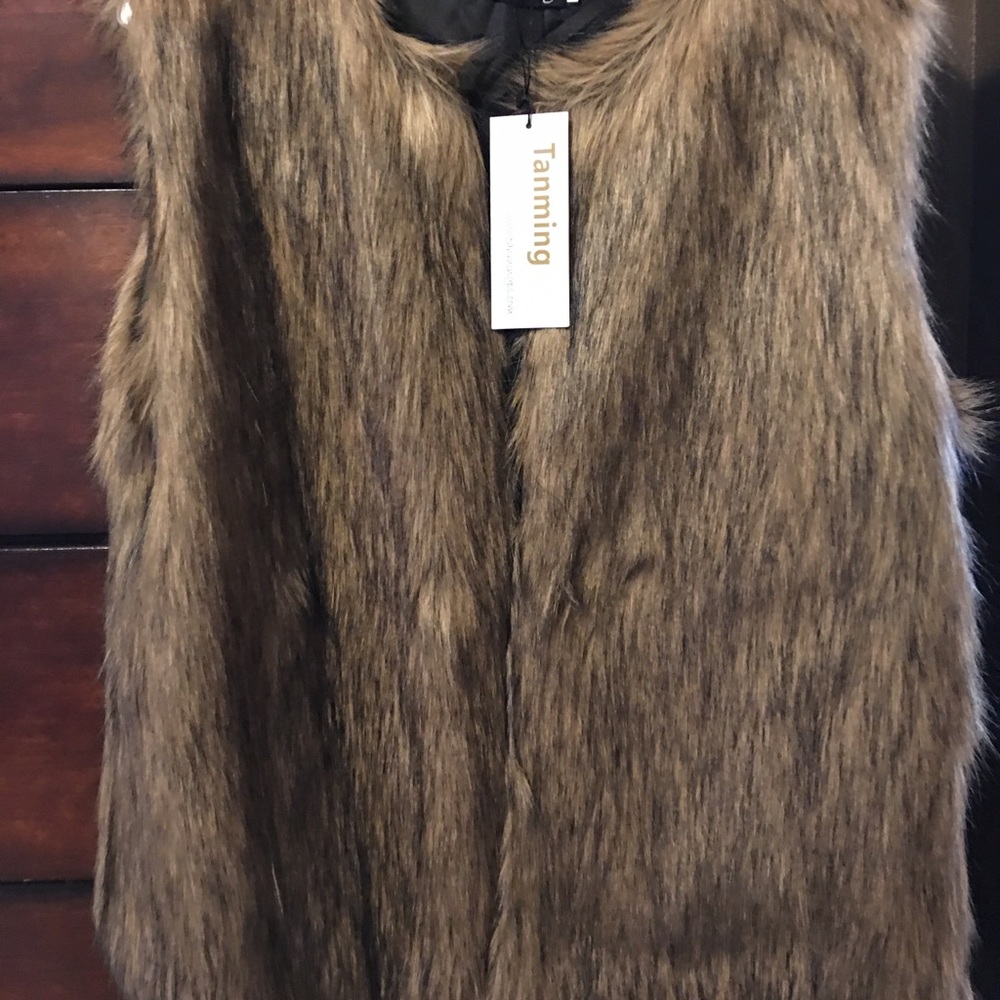 Winter Warm Short Faux Fur Vests